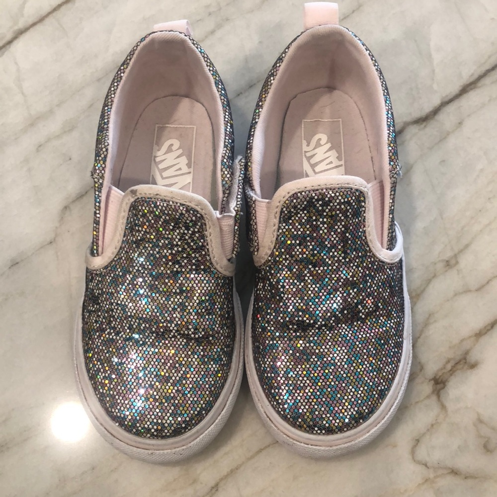 Toddler girl size 10 Vans